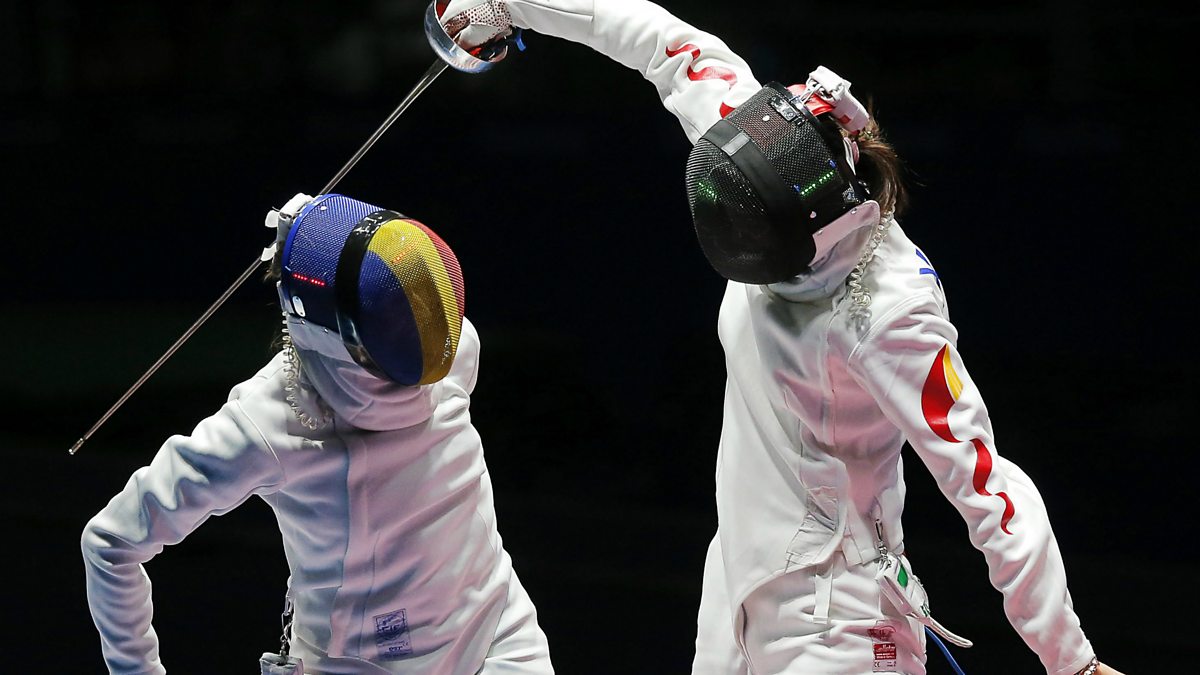 BBC Sport - Olympic Fencing, 2016, Women's Team Epee Semi-finals