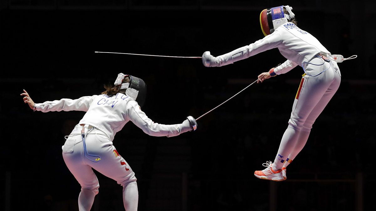 BBC Sport Olympic Fencing, 2016, Final Women's Team Epee