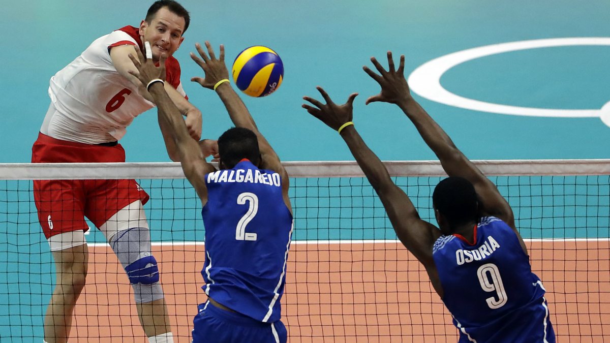 BBC Sport - Olympic Volleyball, 2016, Poland v Cuba - Men's Preliminaries