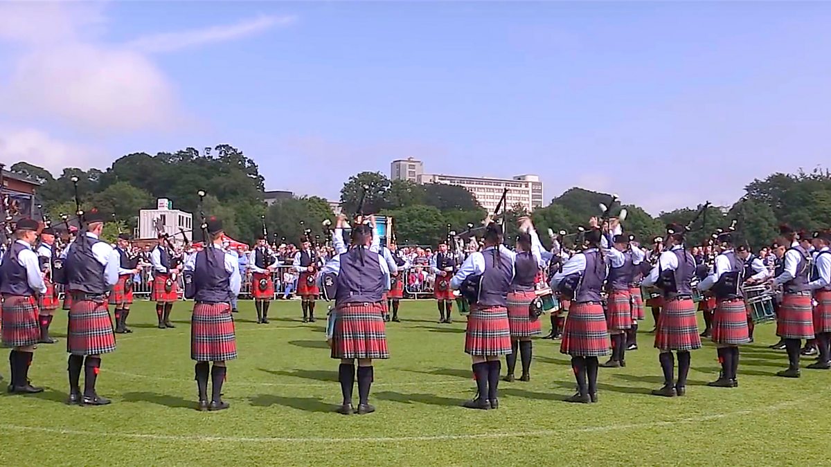 BBC Radio Ulster Pipes and Drums, 21/08/2016