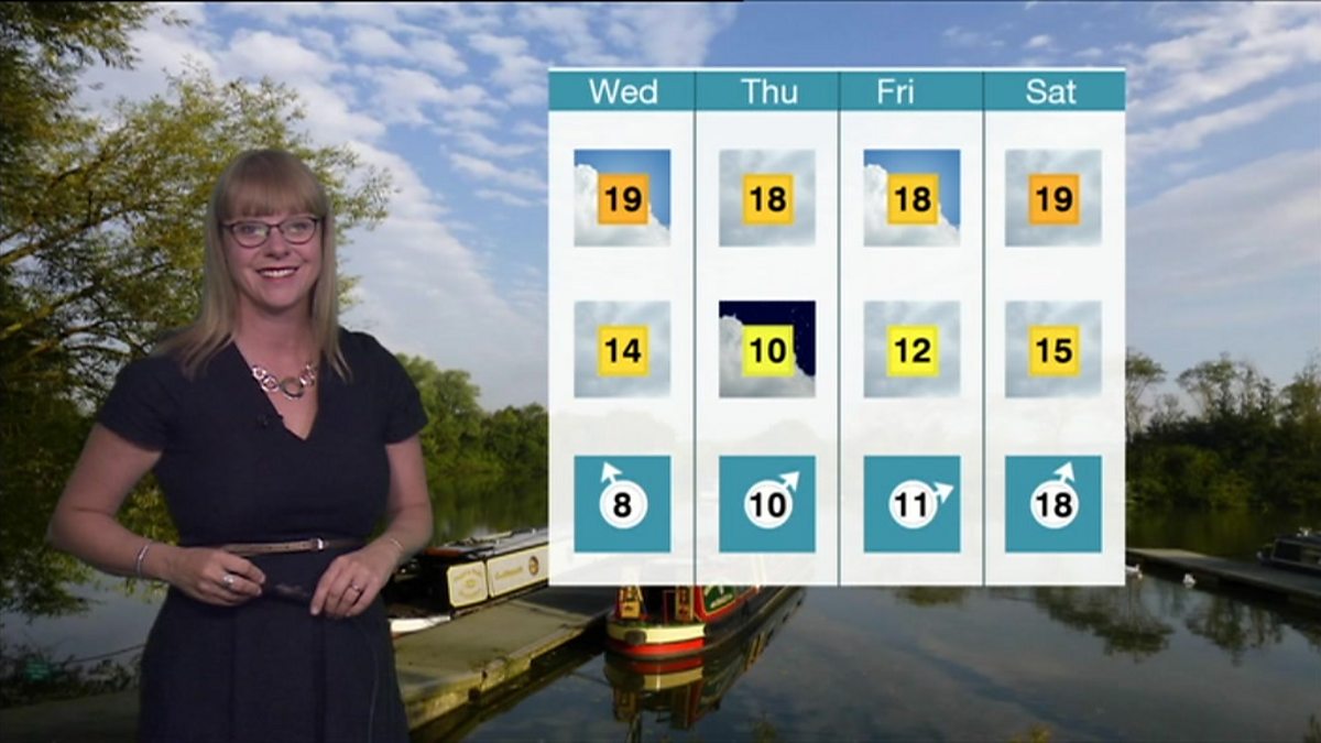 Bbc One Look East Lunchtime News 20092016 Weather Morning Forecast 