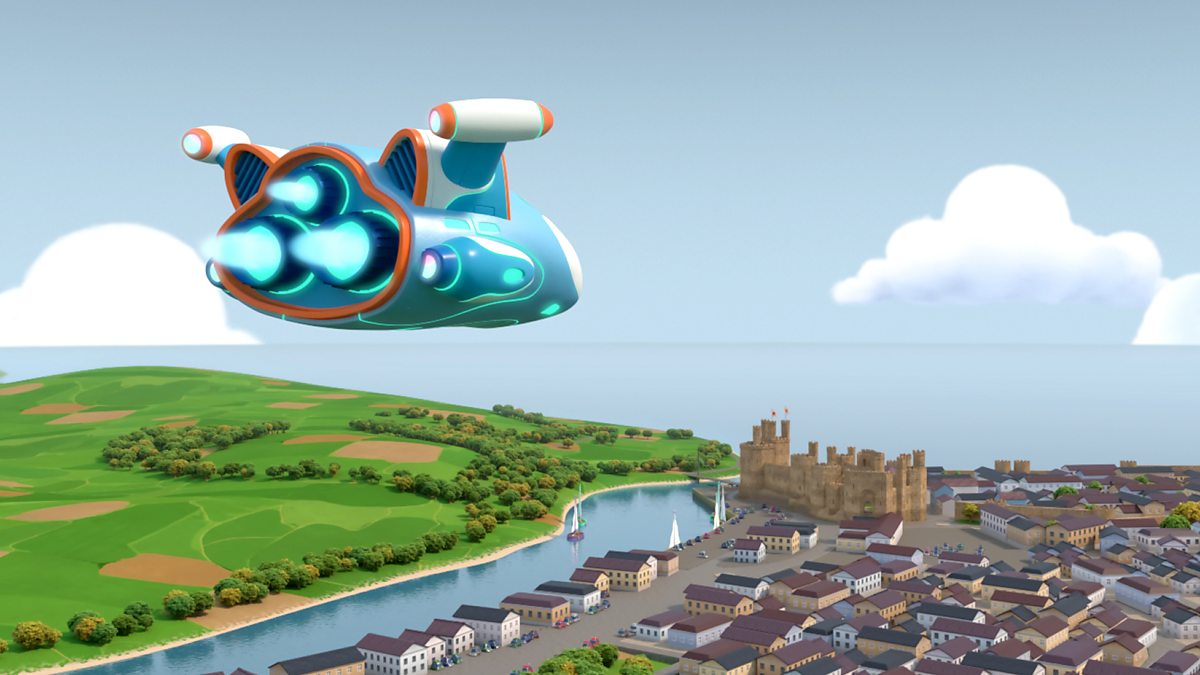 BBC - CBeebies - Go Jetters, Series 1, Caernarfon Castle, Wales - Credits