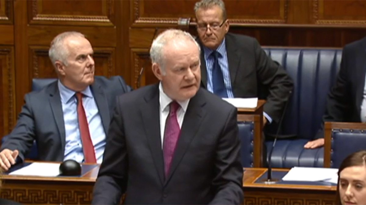 BBC Parliament Northern Ireland Assembly, 19/09/2016
