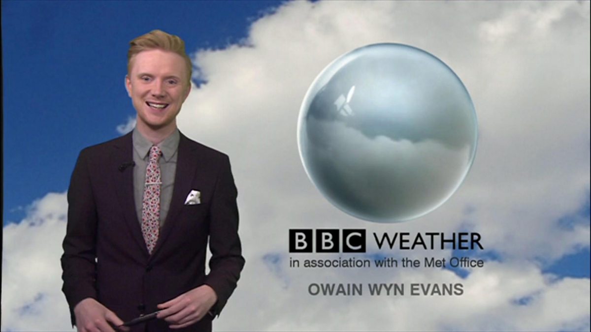 BBC One Look North (Yorkshire), Lunchtime News, 21/10/2016, The weather forecast on Friday 21