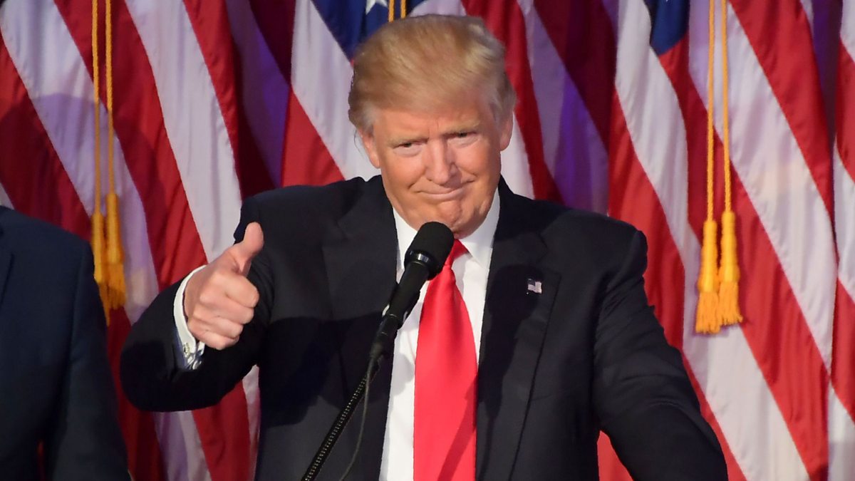 BBC Radio 4 - The World Tonight, Donald Trump Wins US Elections