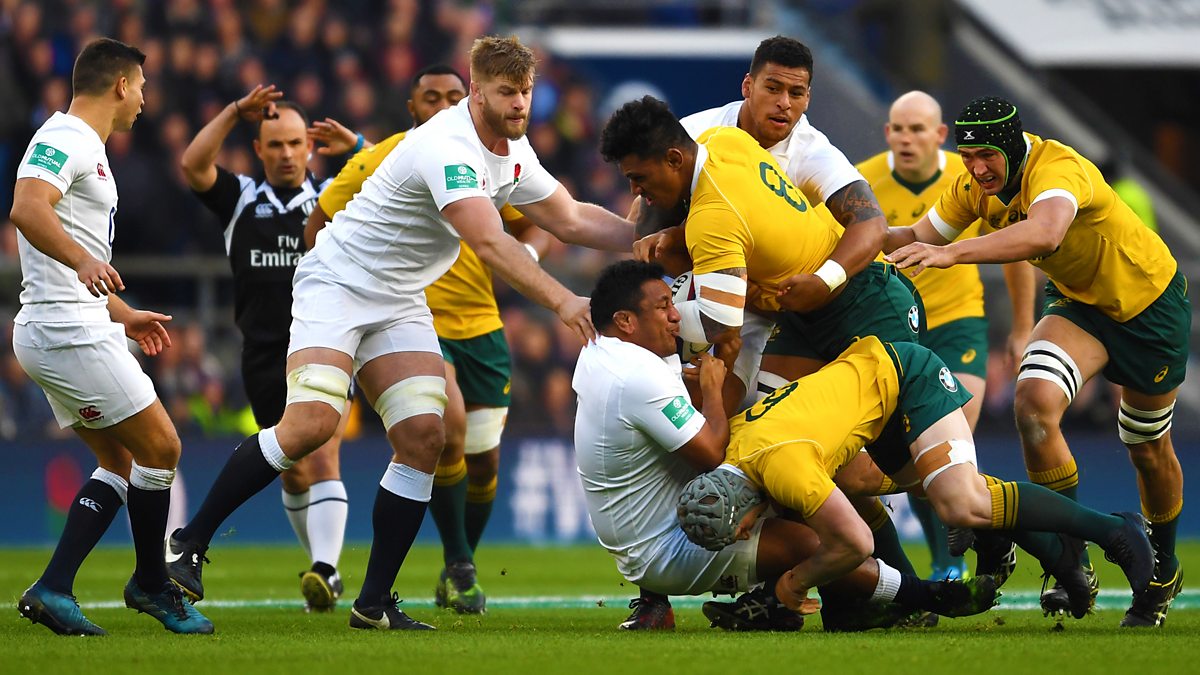 BBC One Rugby  Union 2021 2021 England  v Australia 