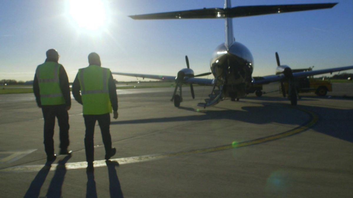 BBC News Click, Automation, The plane that can be flown remotely