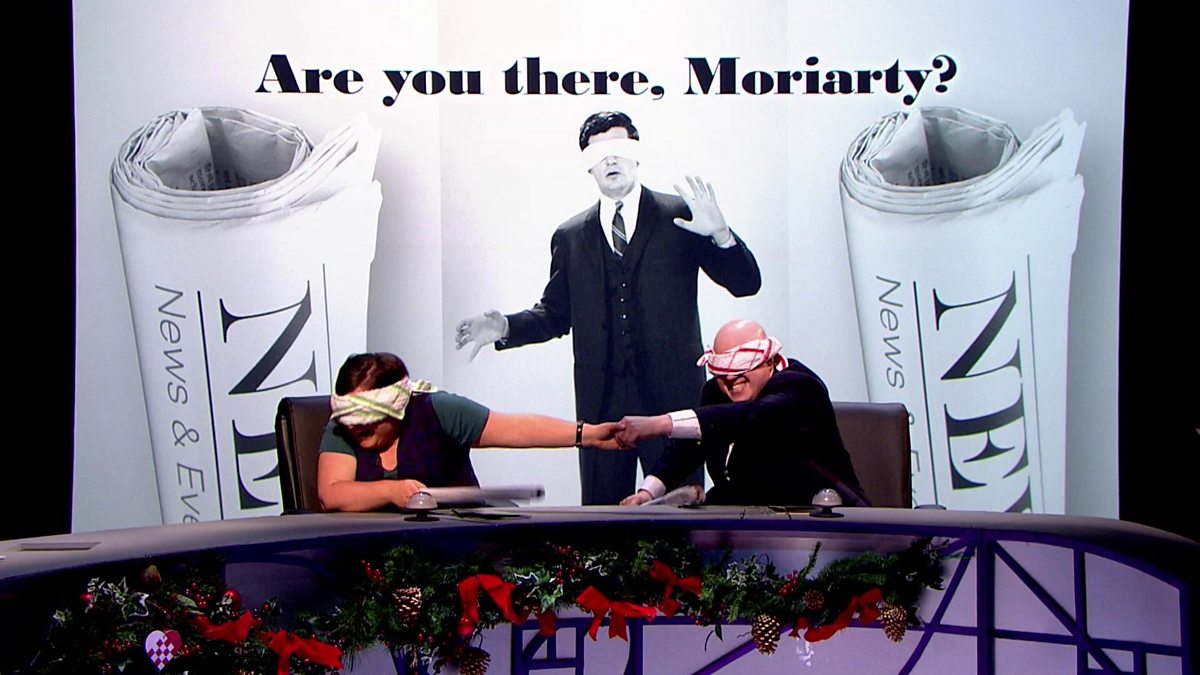 BBC Two QI, Series N, Noel, Are you there, Moriarty?