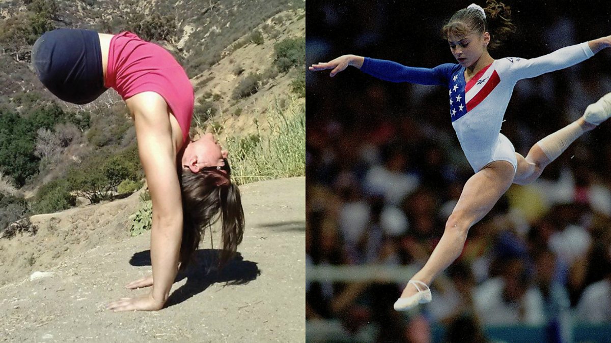 Jennifer Bricker was born without legs and idolised the Olympic gymnast Dom...