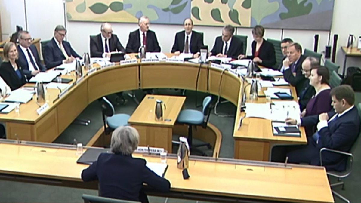 BBC Parliament Select Committees, 20/12/2016