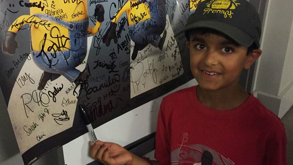 BBC Asian Network - Asian Network Reports, 9-year-old boy is slowly losing his sight