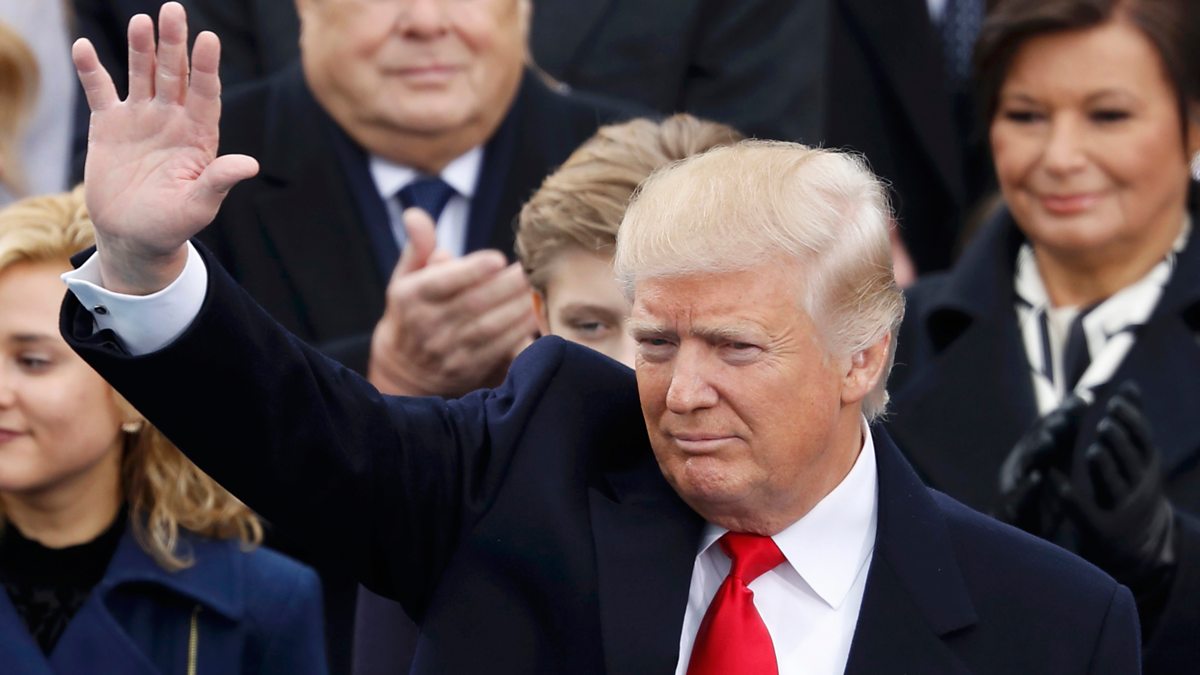 BBC News - BBC News Special, Trump Inauguration Highlights