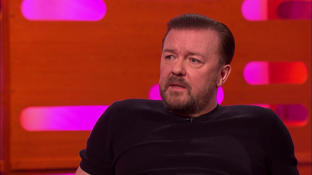 BBC One - The Graham Norton Show, Series 20, Episode 18, Ricky Gervais ...
