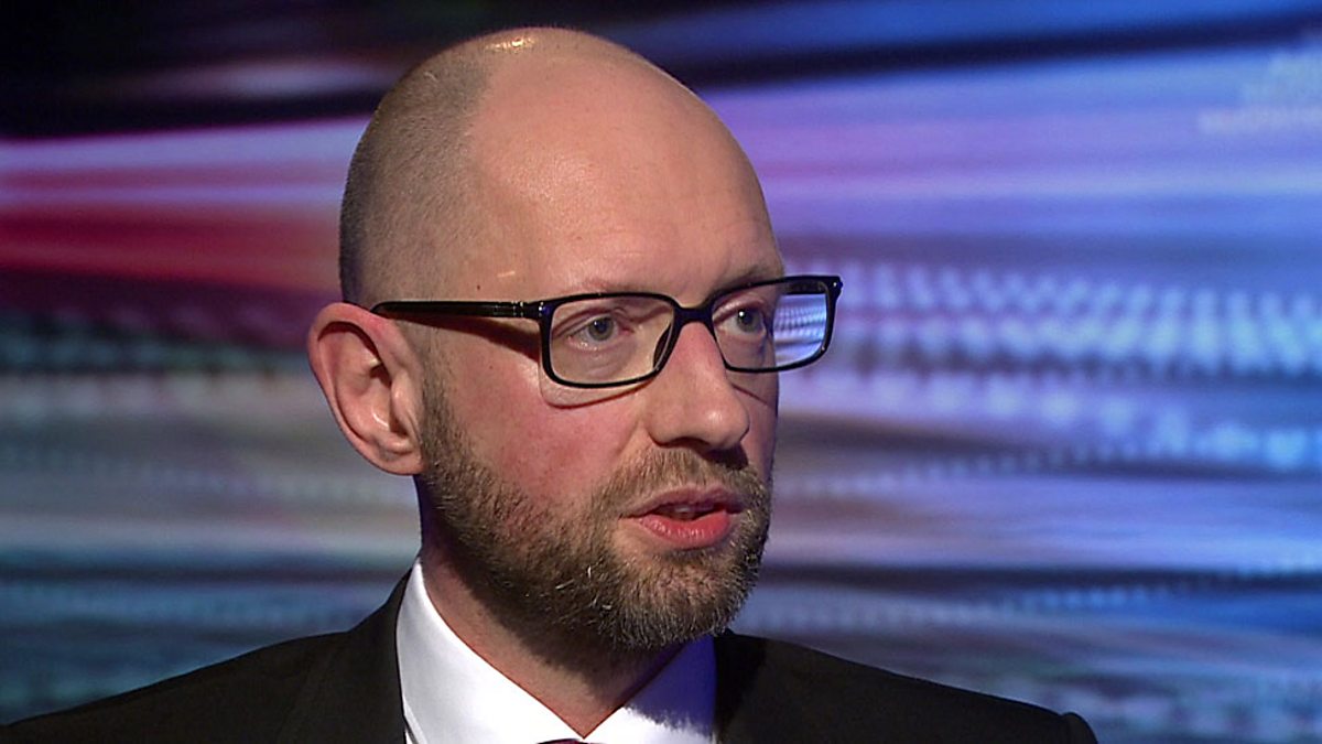 BBC News HARDtalk, Arseniy Yatsenyuk