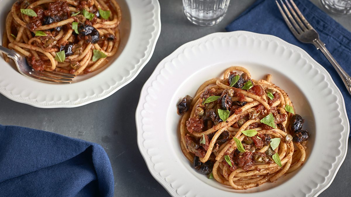 BBC - BBC Food, The Perfect Pasta Puttanesca By Anna Del Conte