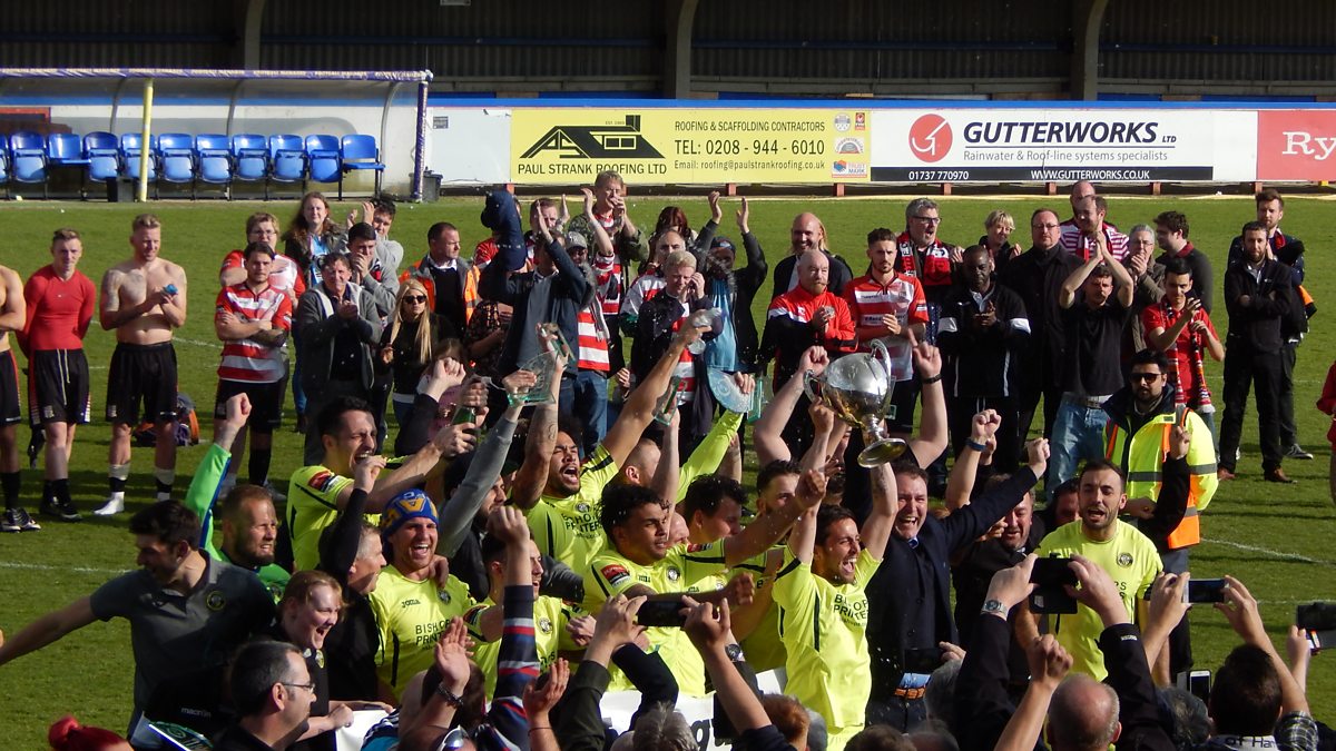 BBC Sport - Havant & Waterlooville promoted as champions but despair ...