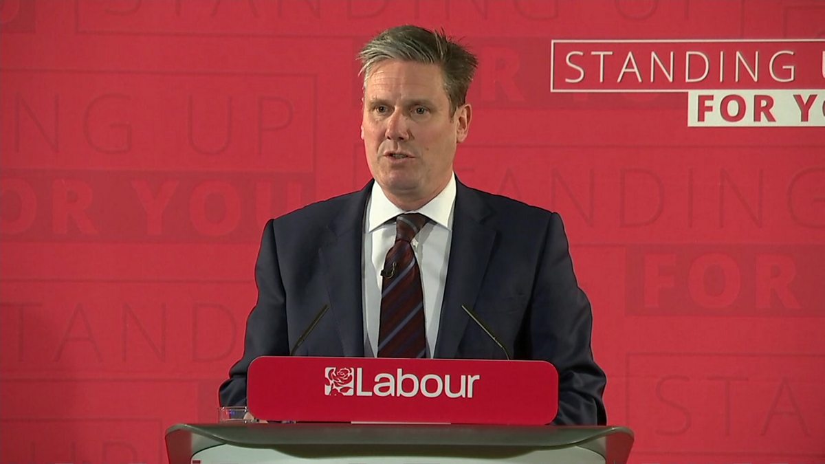 BBC Parliament - Election 2017, Sir Keir Starmer