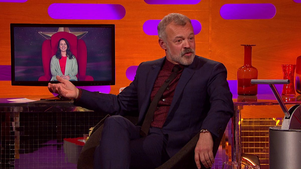 Bbc One The Graham Norton Show Series 21 Episode 4 Orlas Red Chair Story 0161