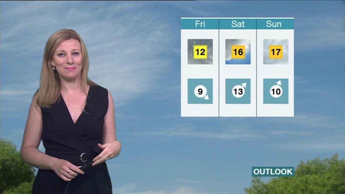 BBC One - Look East, Lunchtime News, 18/05/2017, Weather: Morning forecast