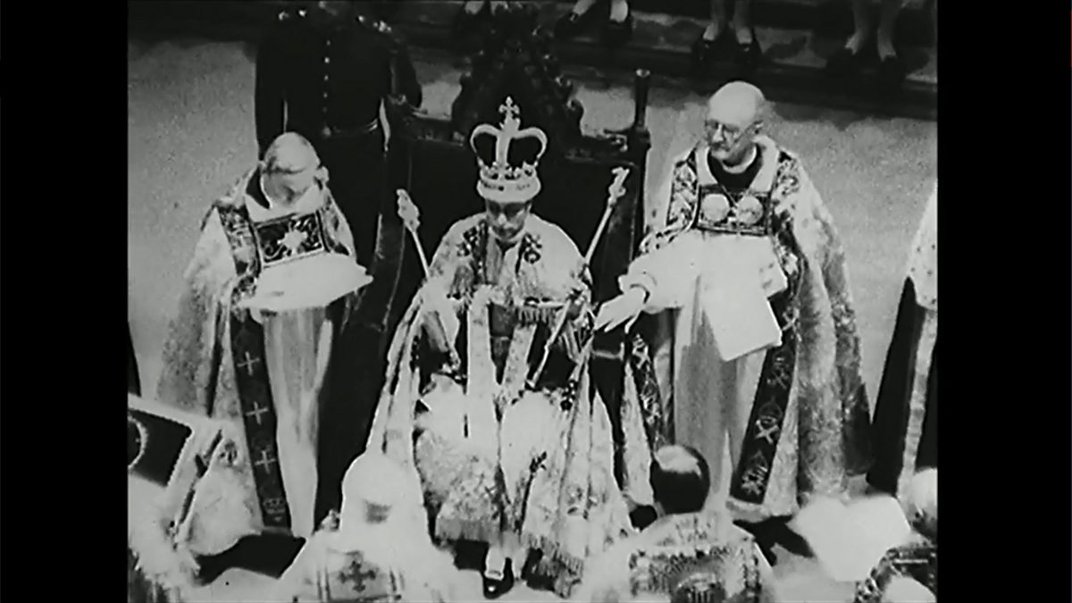 BBC Parliament 1937 Coronation, The Ceremony