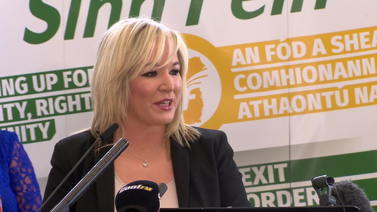 Демократическая юнионистская партия. Michelle o'Neill.