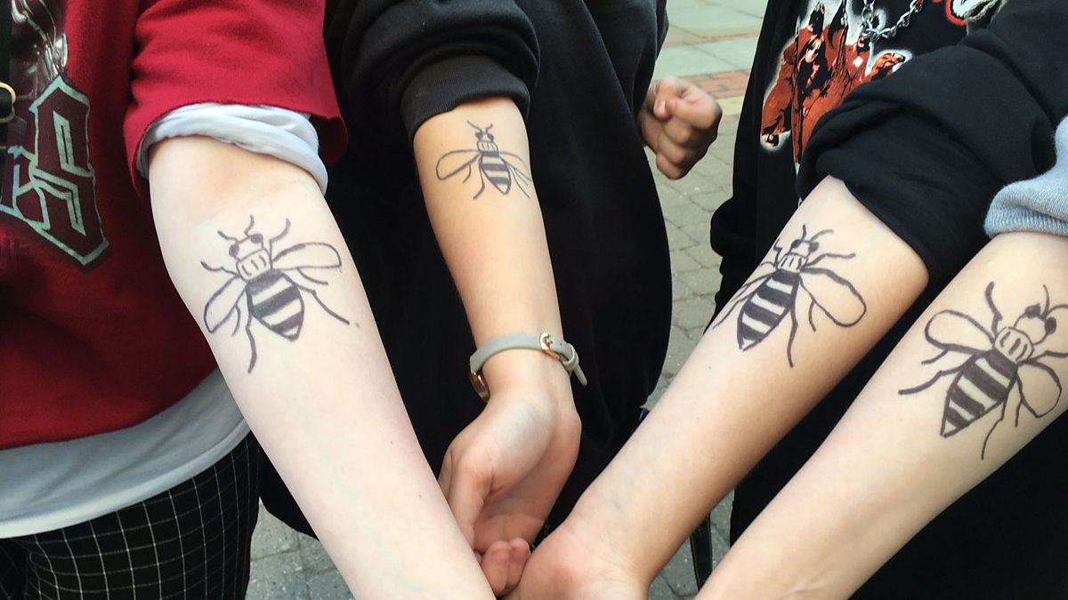 Bee Tattoo Wrist