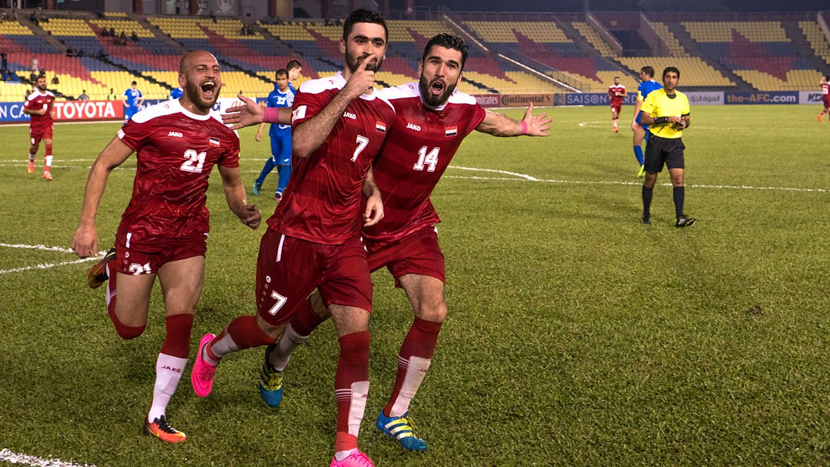 National football team syria ESPN: Serving