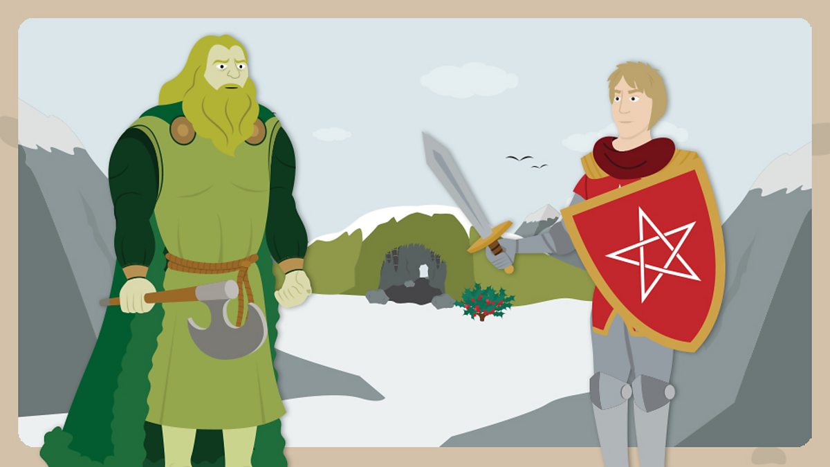 BBC - School Radio - Sir Gawain and the Green Knight, 5. At the Green ...