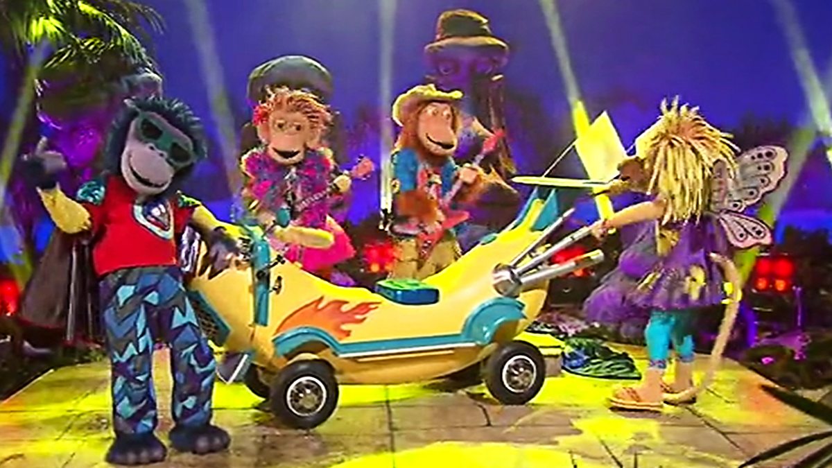 BBC CBeebies ZingZillas, Series 4, New Banana Car Credits