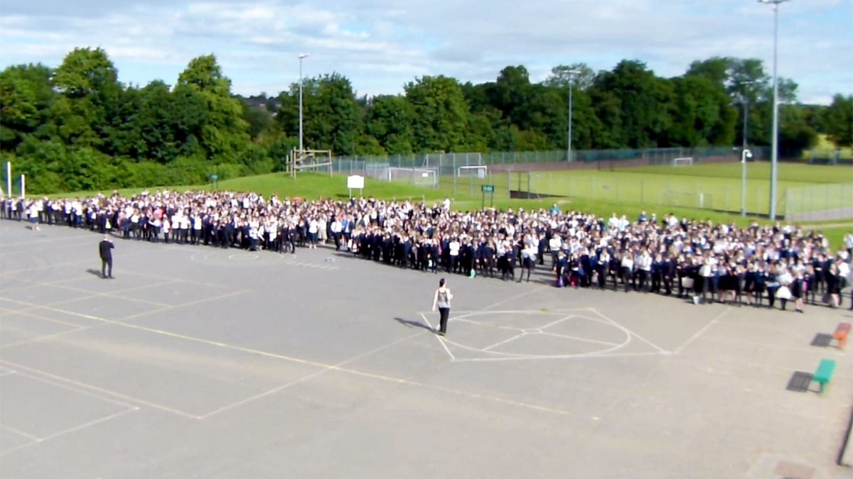 CBBC Ten Pieces, Kazoo orchestra plays 'Mambo' for BBC Music Day at