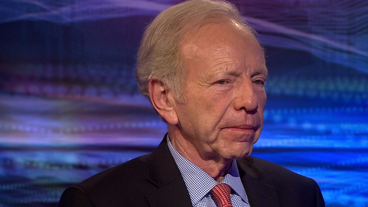 BBC News Channel - HARDtalk, Joe Lieberman - US Senator for Connecticut ...