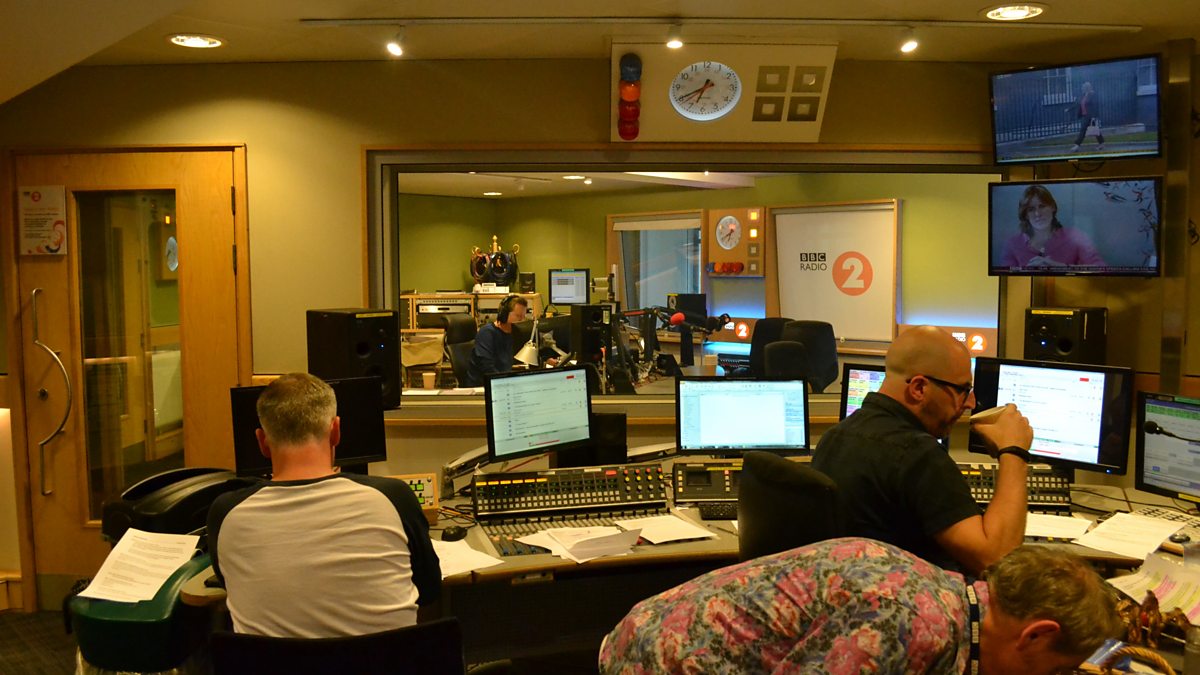 BBC Radio 2 The Production Studio Simon Mayo Drivetime A day in