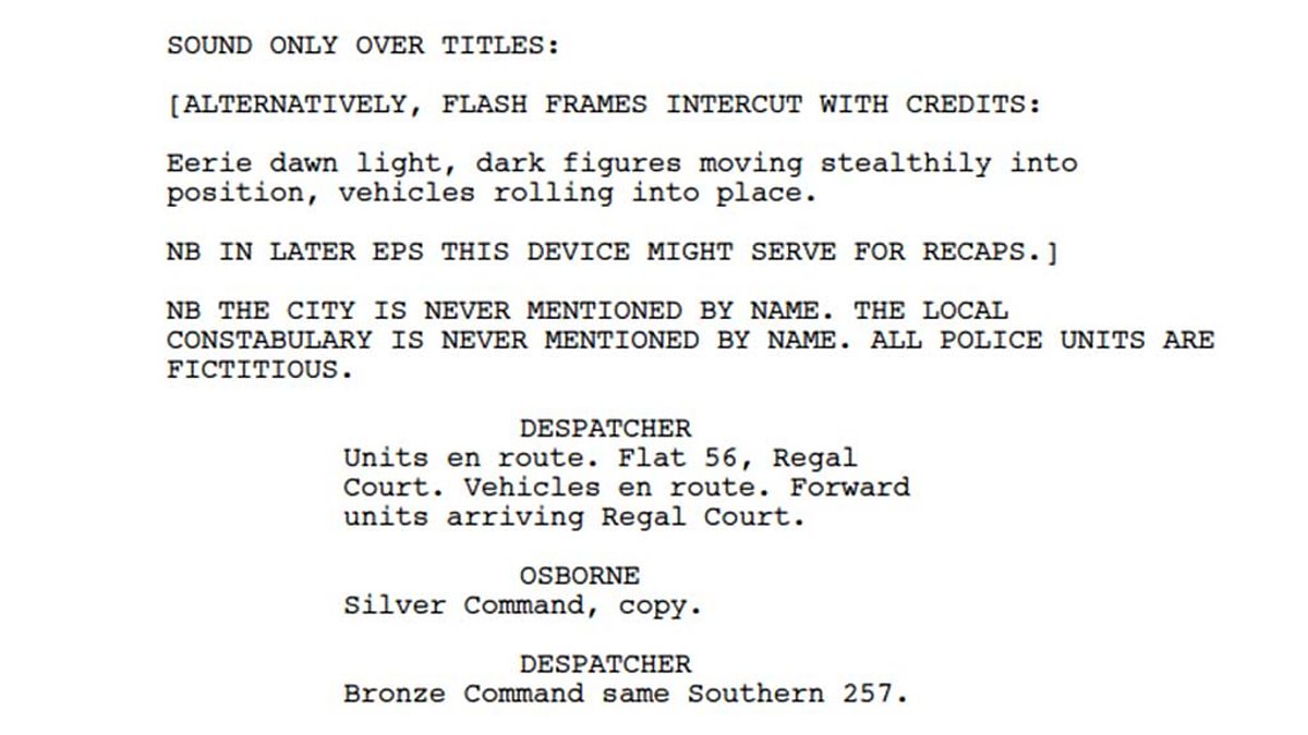 tv pilot outline template