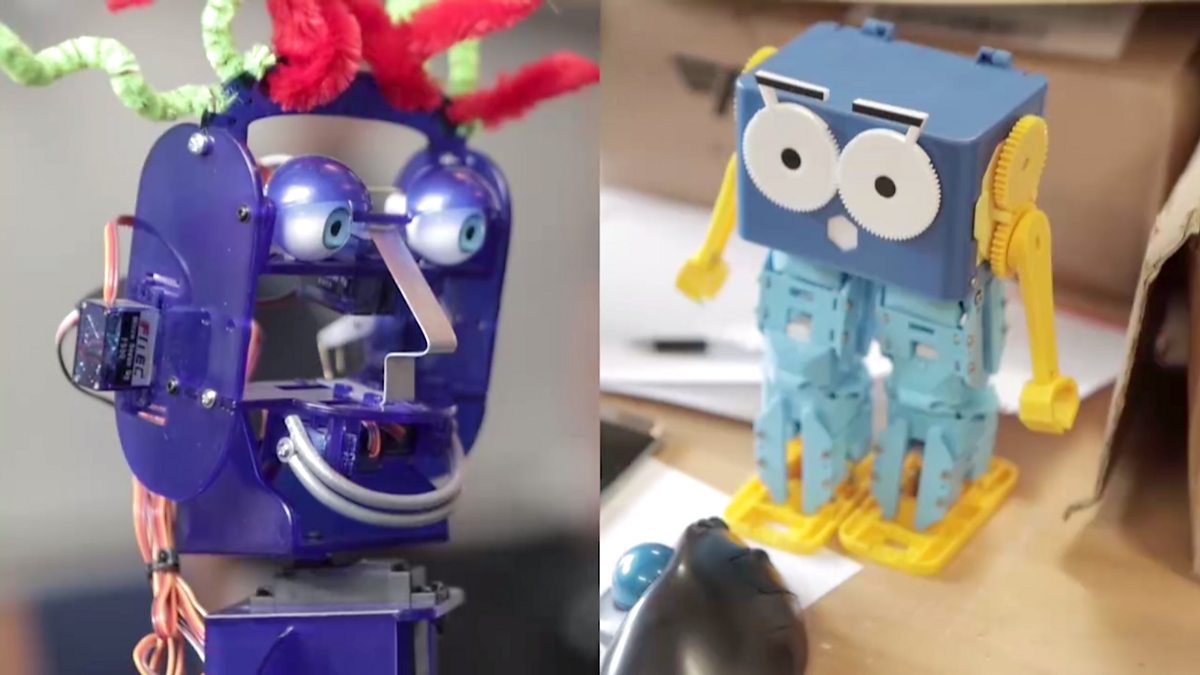BBC - BBC micro:bit, Meet the Robots - OhBot & Marty