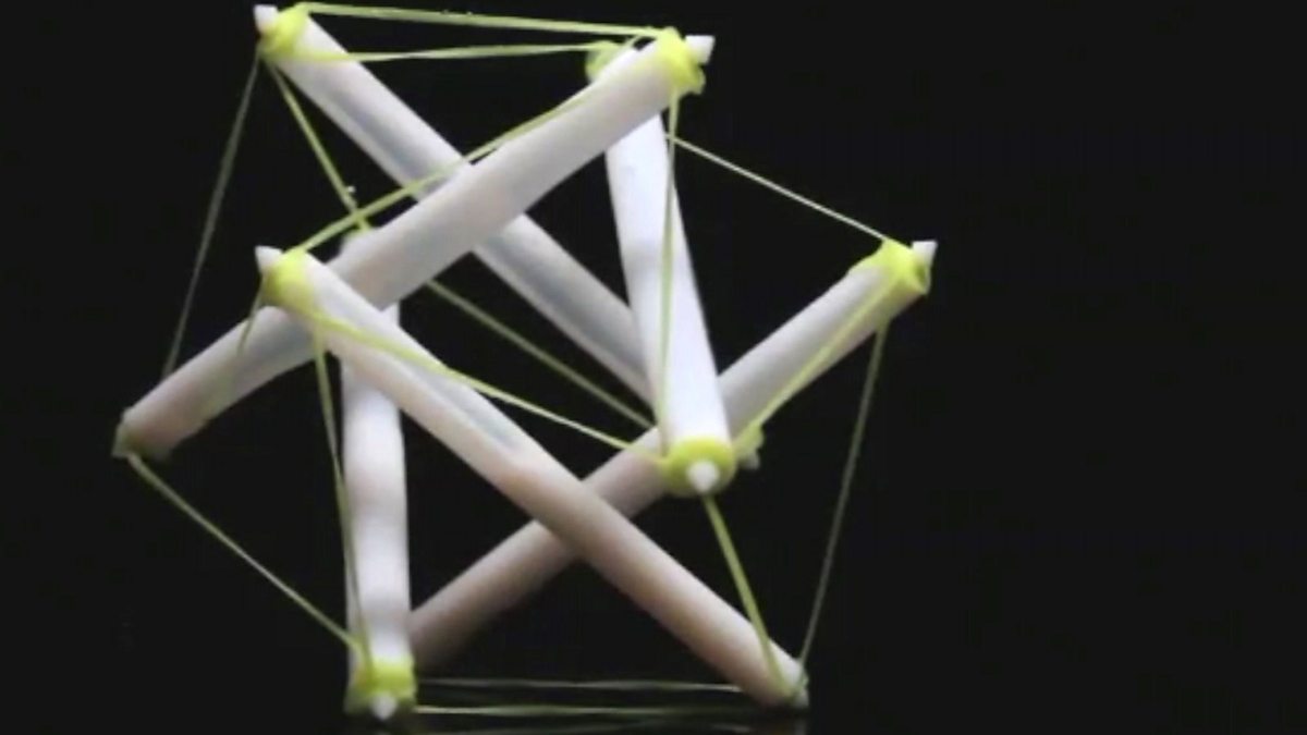 BBC News - Click, 3D-printed Structures Change Shape With Heat