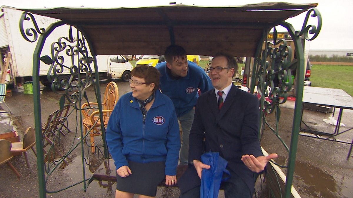 BBC One Bargain Hunt, Series 47, Newark 25, Rainy Newark!