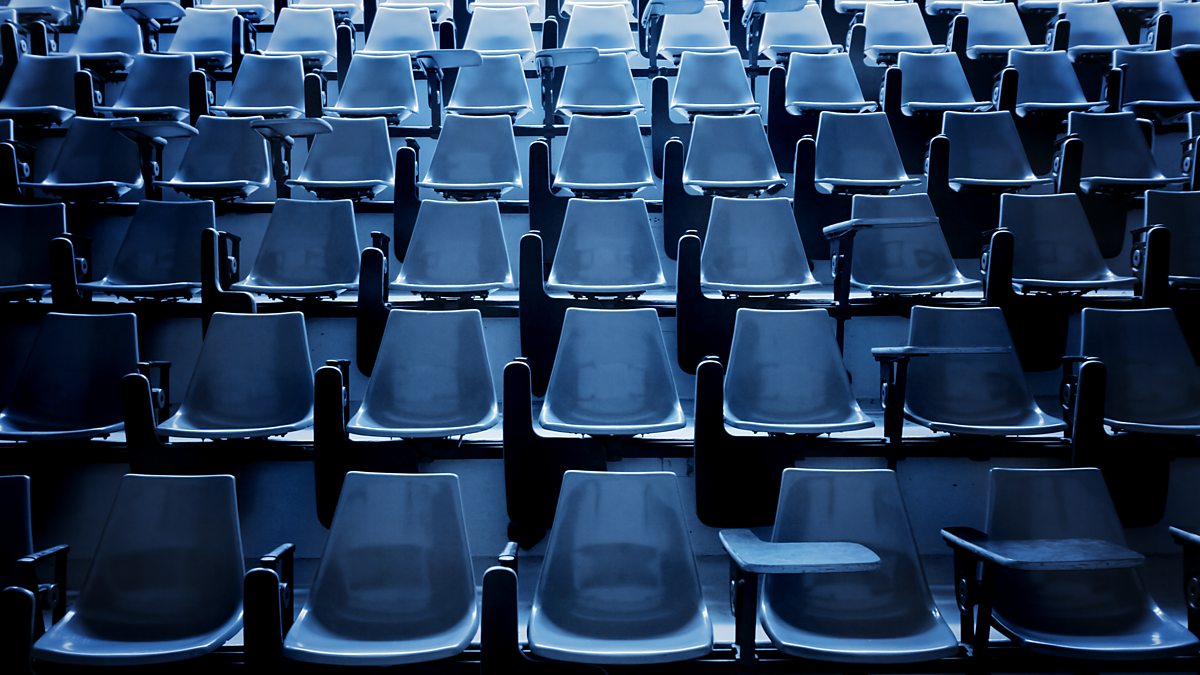 Empty lot. Lots of empty Seats in the audience. Seat photo.