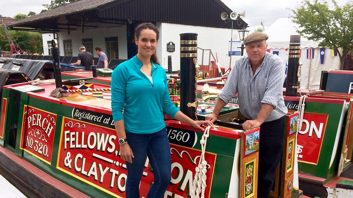 Mary-Ann Ochota discovers the history of the narrow boats and the families ...