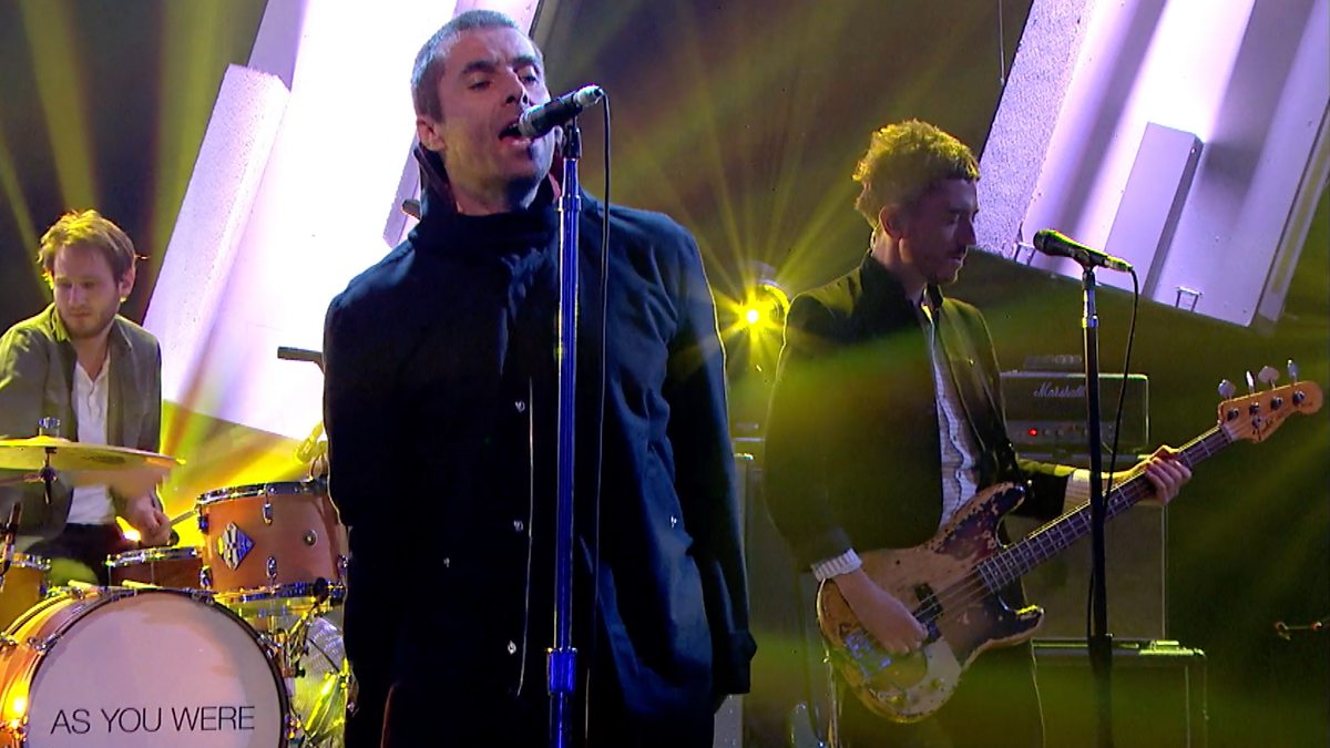 BBC Two Later... with Jools Holland, Liam Gallagher Wall of Glass