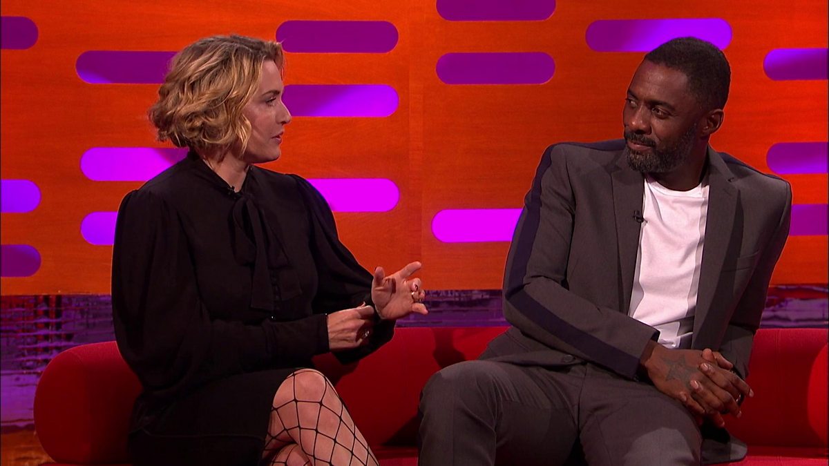 Bbc One The Graham Norton Show Series 22 Episode 2 Idris Elba Told Kate Winslet To Keep Her 