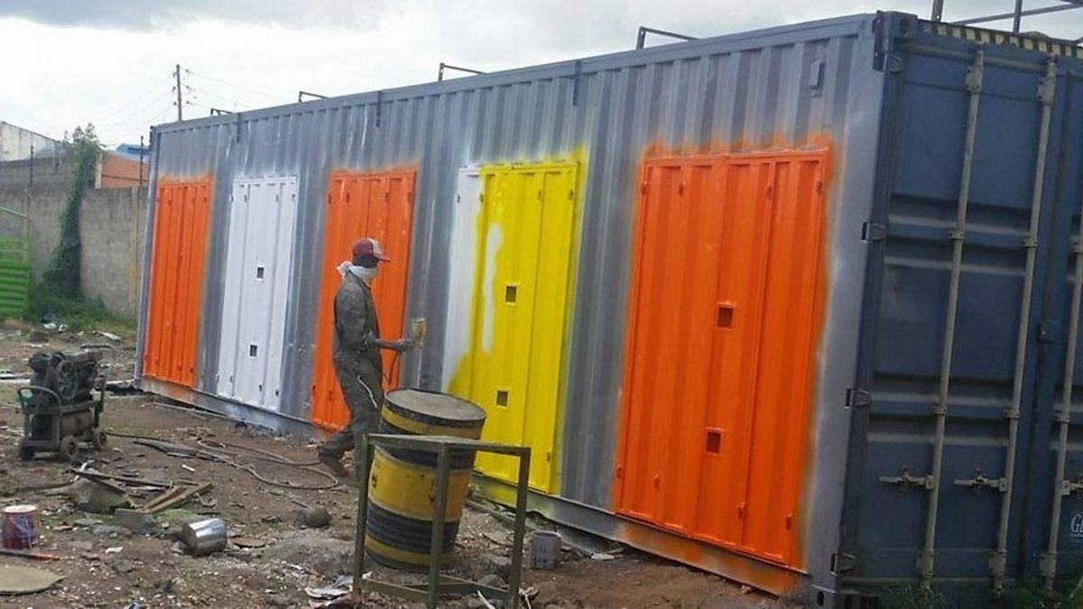 BBC World Service BBC Minute, Kenya's shipping container homes