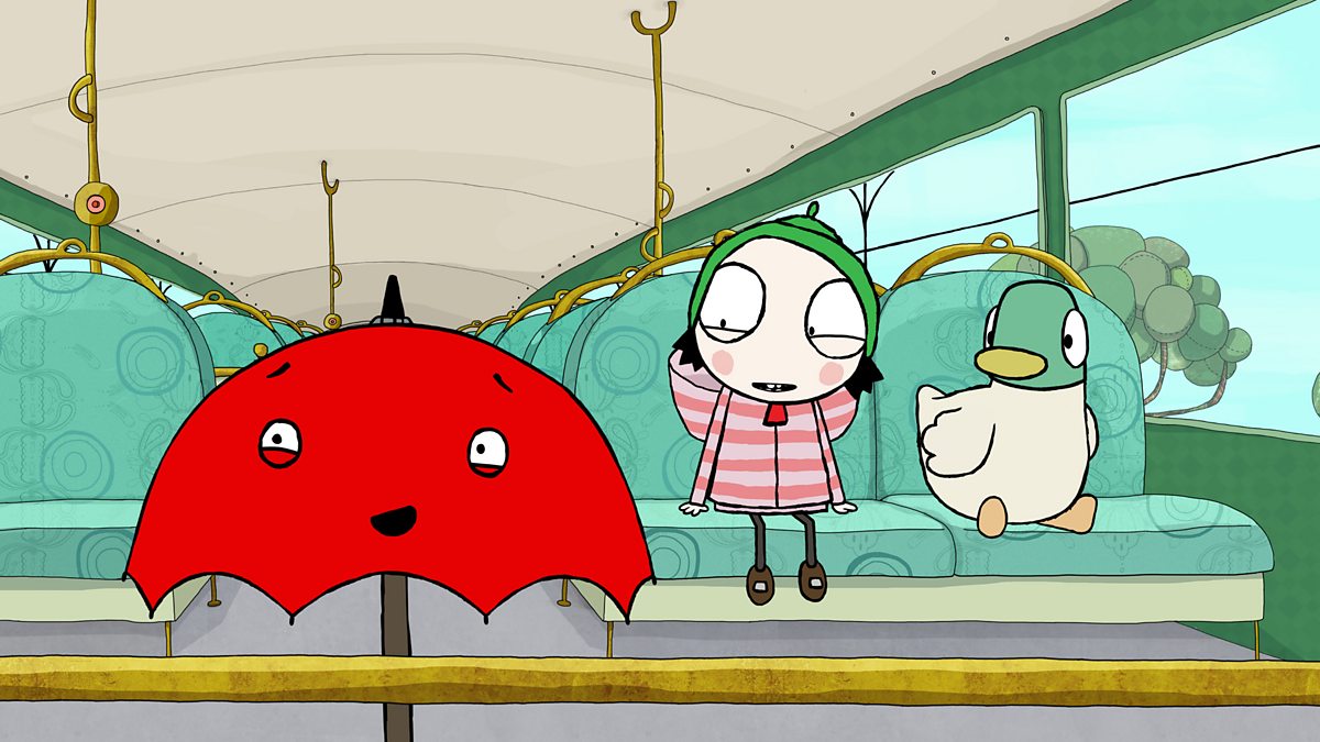 Sarah And Duck Series 3 34 Brolly Bus Bbc Iplayer