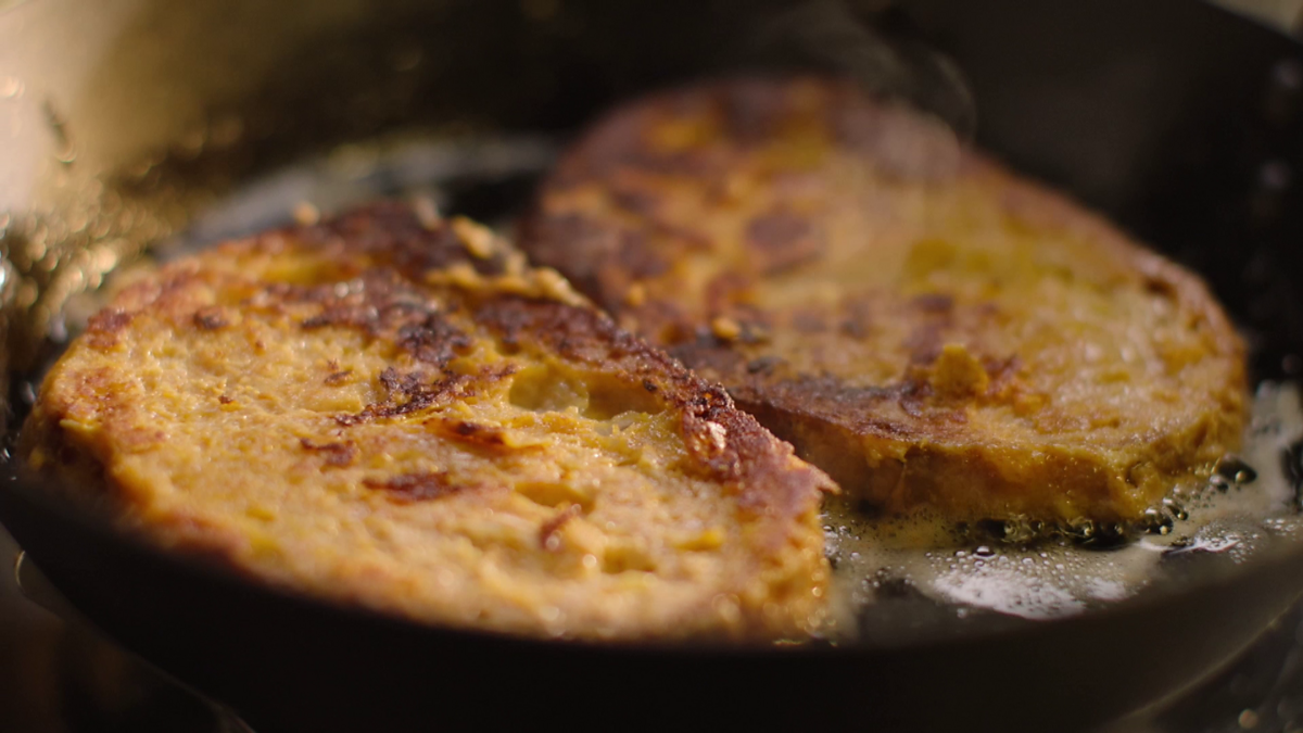 BBC Two Nigella At My Table, Nigella's Parmesan French Toast
