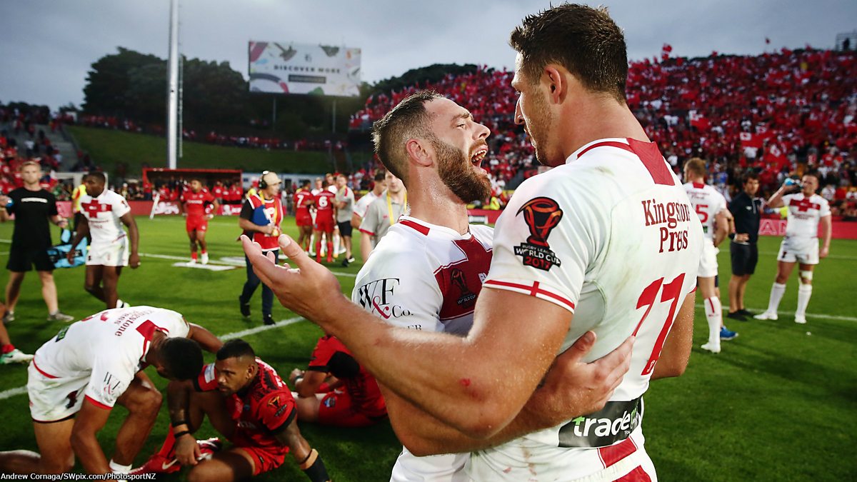 BBC Radio 5 Live 5 Live Rugby League, England survive Tonga's