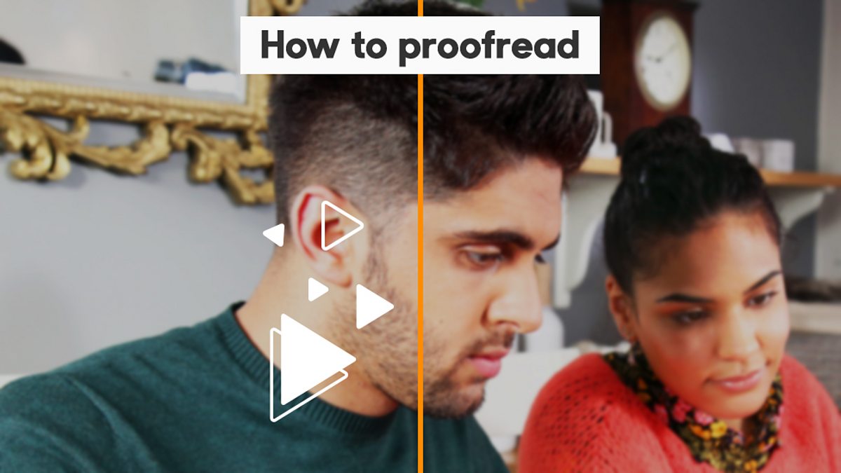 Bbc Skillswise Clips How To Proofread