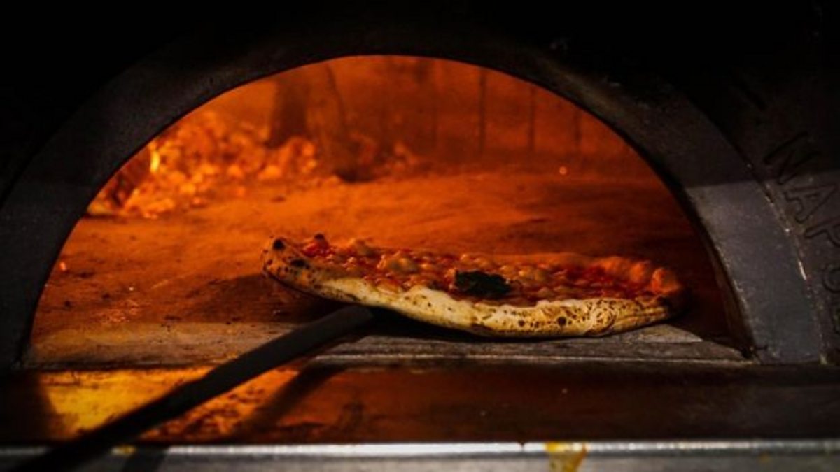 BBC World Service Newshour, Spinning pizza dough is an 'art form'