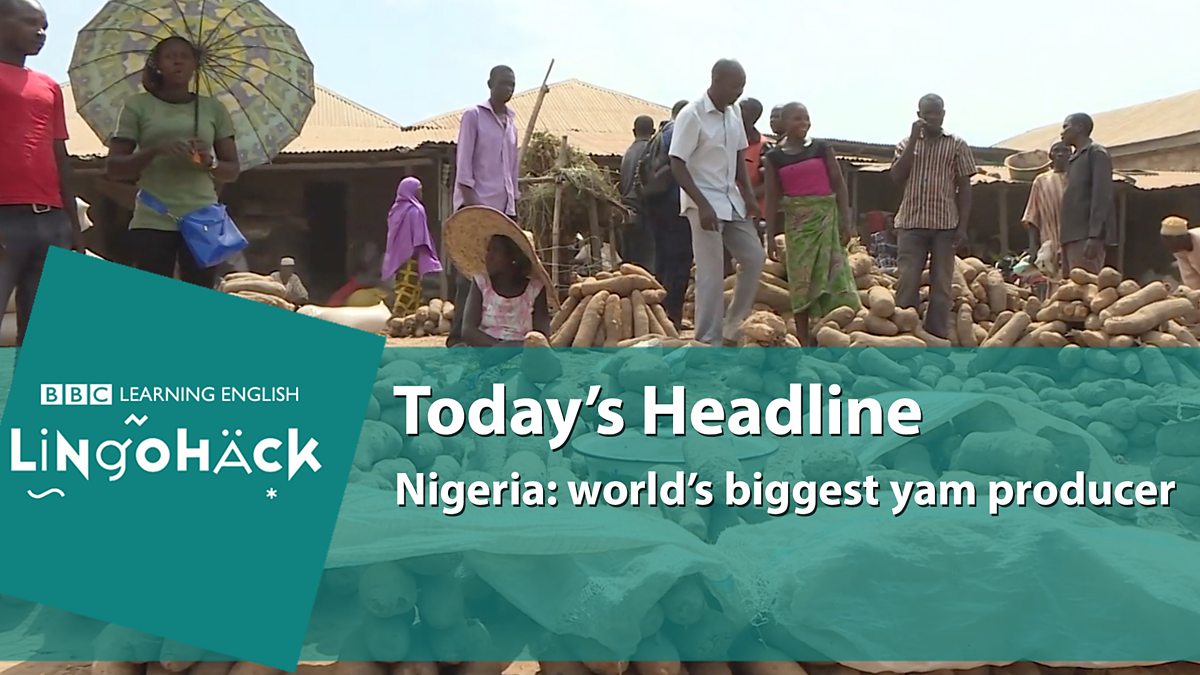 BBC BBC Learning English, Lingohack Nigeria world’s biggest yam