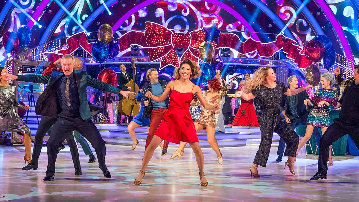 BBC One Strictly Come Dancing, Series 15, Christmas Special, Group dance to 'Step into Christmas'