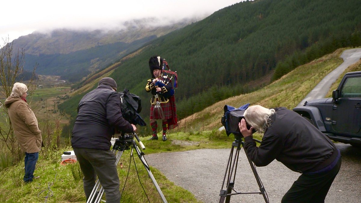 BBC One - The Story of Scotdisc, Behind The Scenes of a Scotdisc Shoot