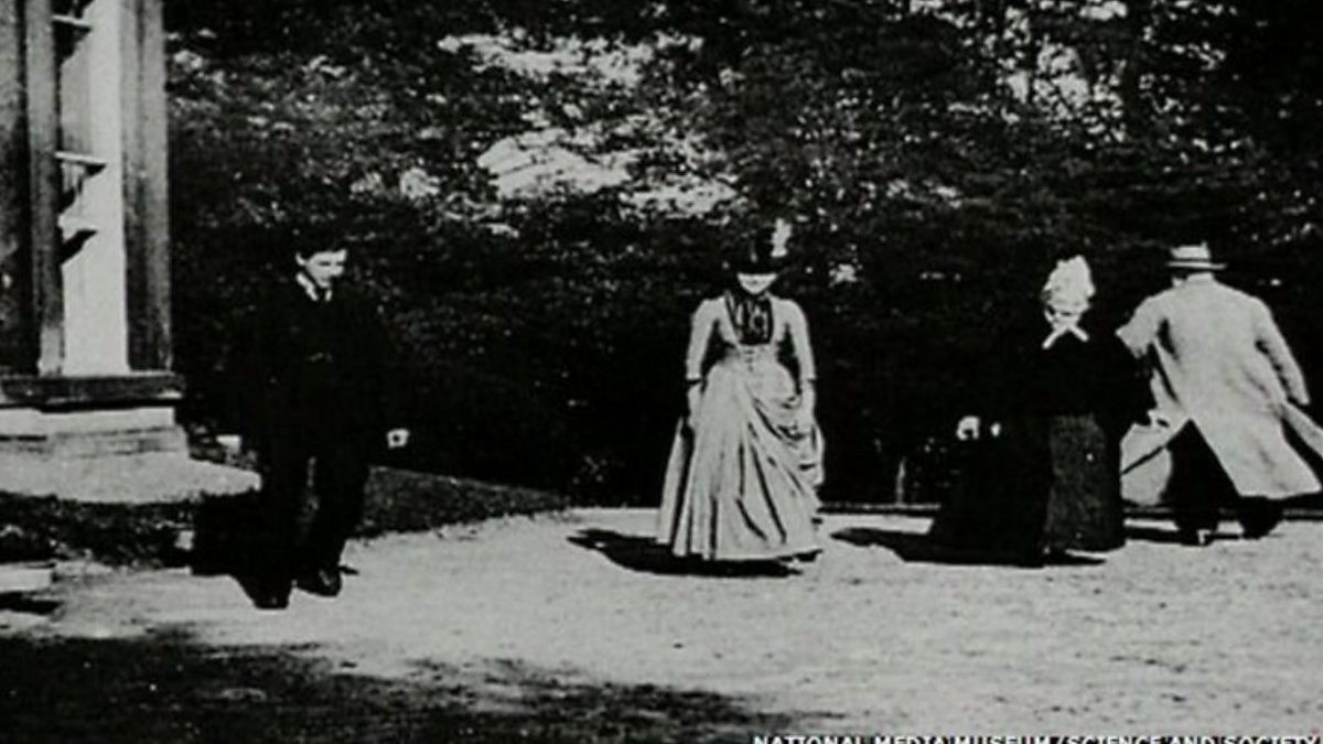 Сцены в саду Раундхэй 1888